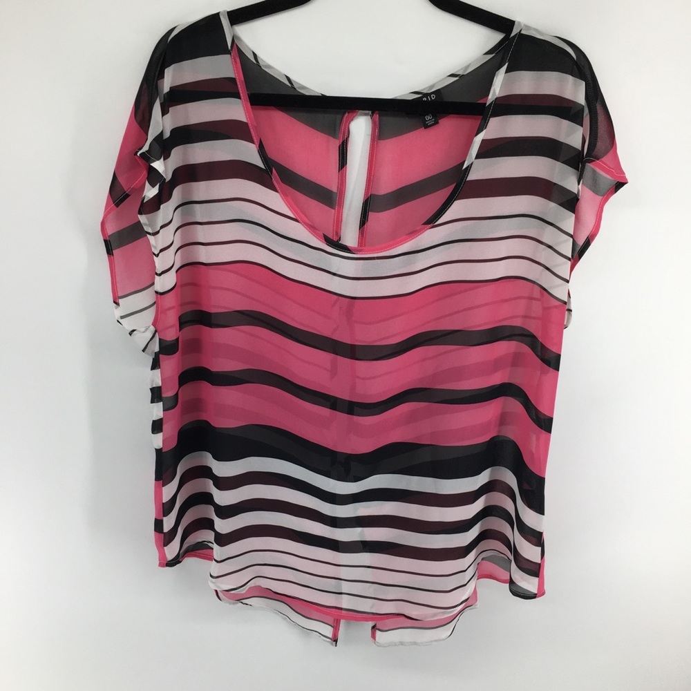 torrid Sheer Top NWOT